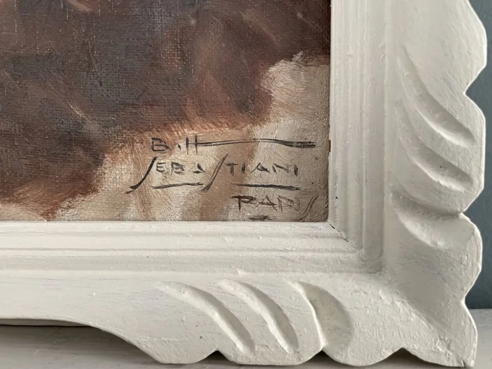 Tableau ancien Art Déco, vers 1930