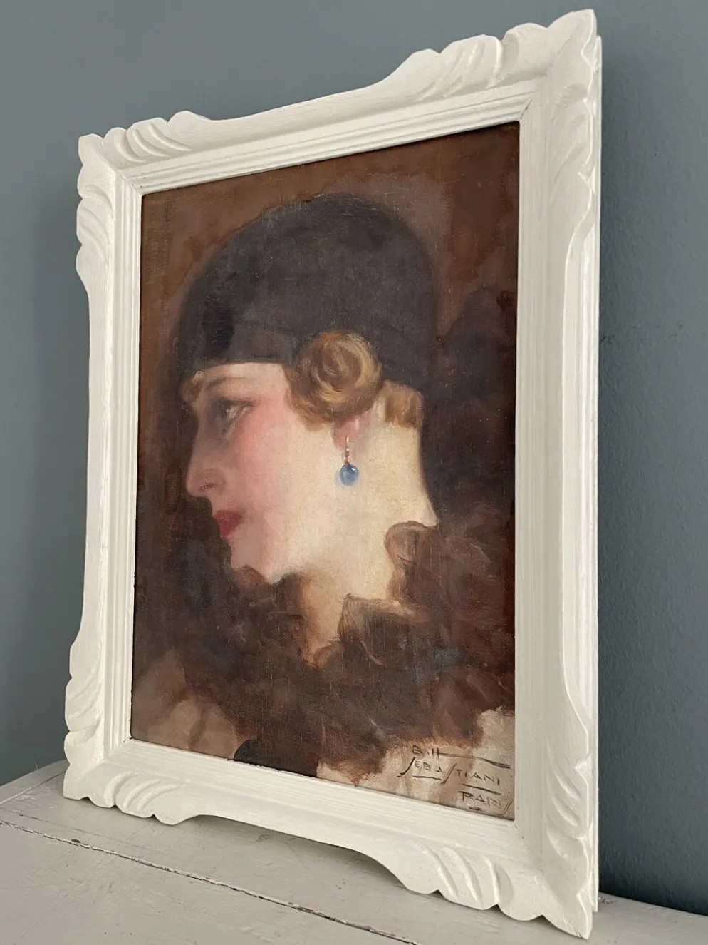 Tableau ancien Art Déco, vers 1930