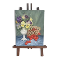 Tableau ancien Huile sur toile signé Geo Leclercq