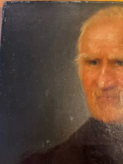 Tableau ancien portrait début XX siècle