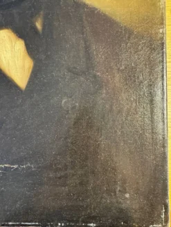Tableau ancien portrait début XX siècle