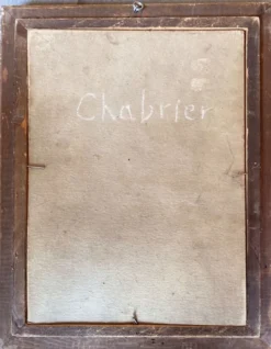 Tableau ancien, portrait d’homme au turban , XX siècle, signé