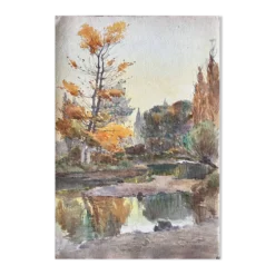 Tableau Aquarelle de Paul Monnier