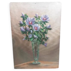 Tableau bouquet de fleurs coupées