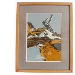 Tableau collage Michel Trinquier 1983/84