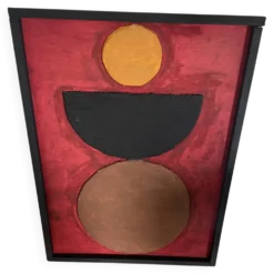 Tableau en relief contemporain