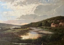 Tableau Hst daté de 1872 