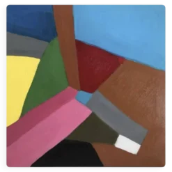 Tableau huile au couteau