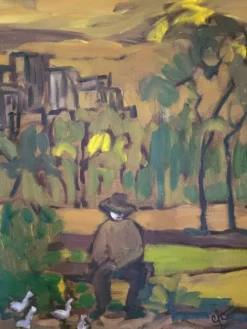 Tableau Huile sur toile Expressionnisme Catherine Jones-Davies