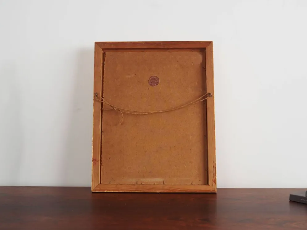 Tableau « Le Portrait de la jeune fille », design scandinave, 19e siècle, d'Albert Anker