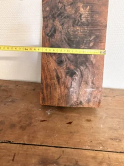 Tableau, panneau en bois sculpté vintage figurant une divinité, Inde
