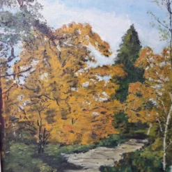 Tableau peinture huile sur toile