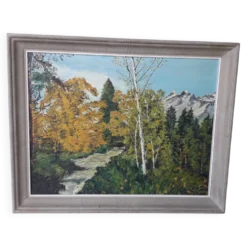 Tableau peinture huile sur toile