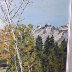 Tableau peinture huile sur toile