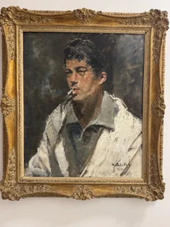 Tableau portrait Armand Massonet 1964