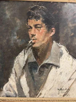Tableau portrait Armand Massonet 1964