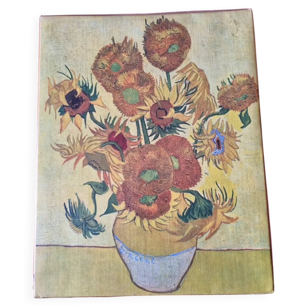 Tableau reproduction les tournesols de Vincent Van Gogh