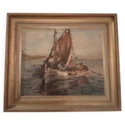 Tableau signé Van Den Bussche