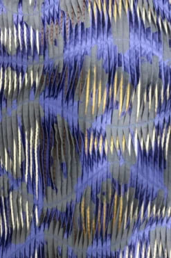 Tableau texturé contemporain Bleu imprimé Ref cobalt