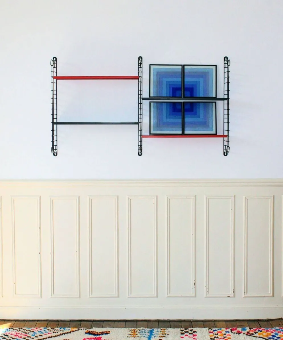 Tableau tissé Ciel polaire – Collection « Mosaïques »