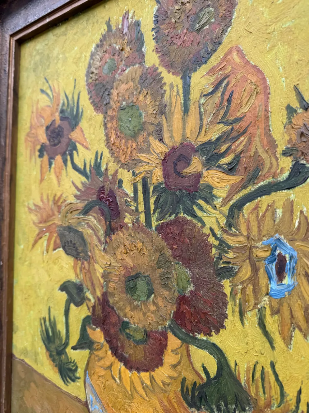 Tableau tournesols d’après Van Gogh