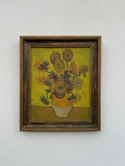Tableau tournesols d’après Van Gogh