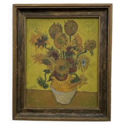 Tableau tournesols d’après Van Gogh