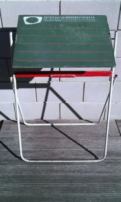 Tableau vert réversible 1970