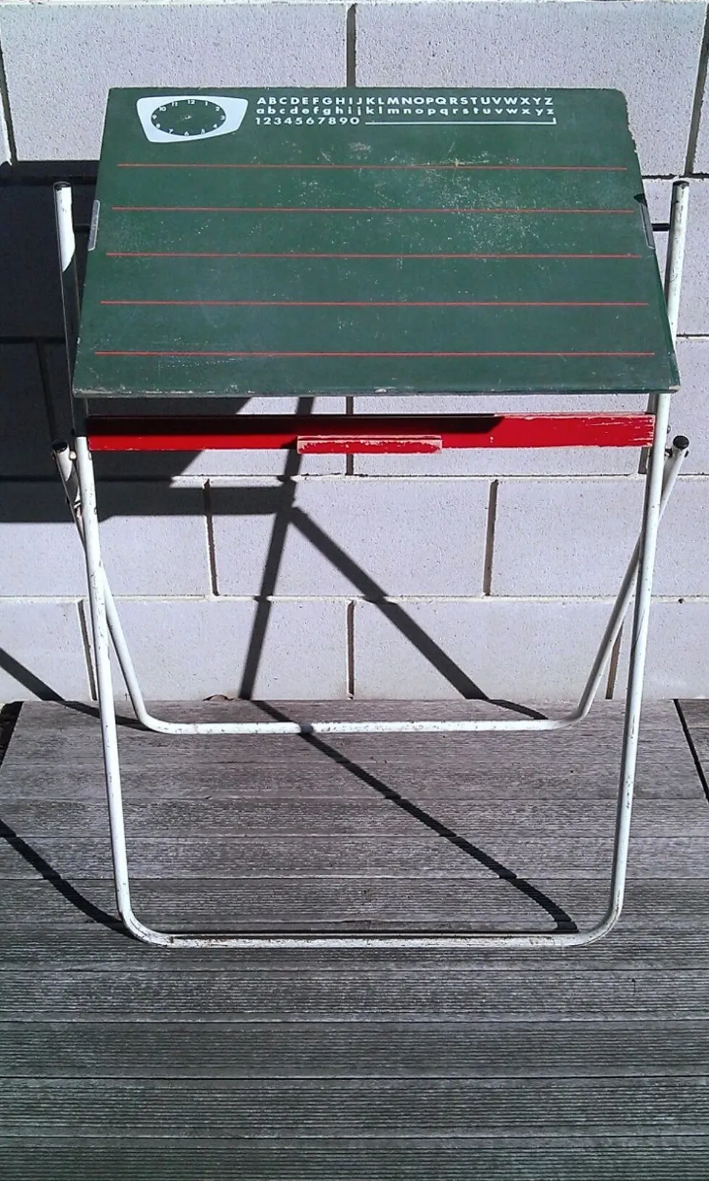 Tableau vert réversible 1970