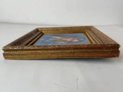 Tableau vierge sur faïence