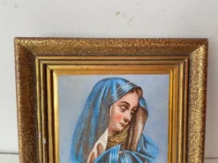 Tableau vierge sur faïence
