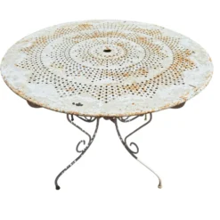 Table de jardin des années 50 France