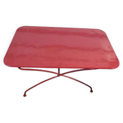 Table de jardin fer forge 1900