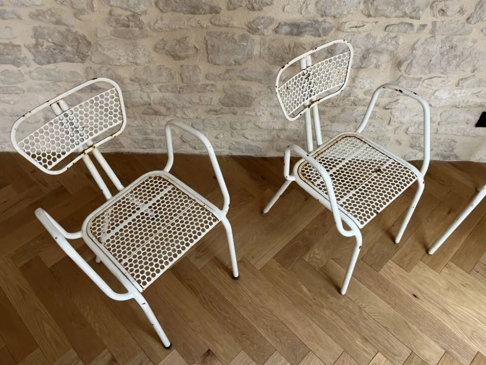 Table de jardin Radar par René Malaval