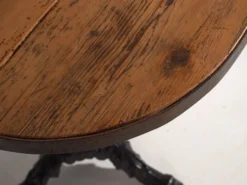 Table de jardin ronde ancienne (c.1920)