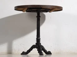 Table de jardin ronde ancienne (c.1920)