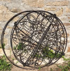 Table fer forgé ronde