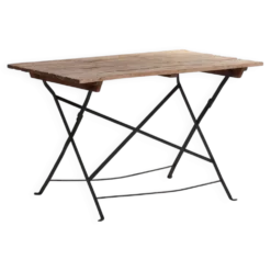 Table pliante d’extérieur ancienne (c.1920)