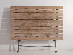 Table pliante d’extérieur ancienne (c.1920)