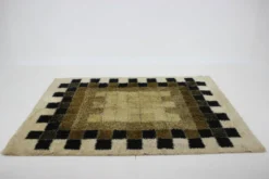 Tapis abstrait en laine des années 1960 par Hojer Eksport Wilton, Danemark