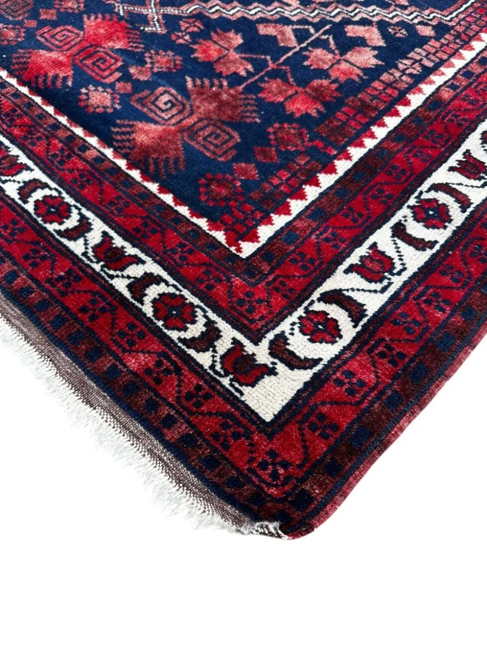 Tapis afghan fait main 190cm x 110cm