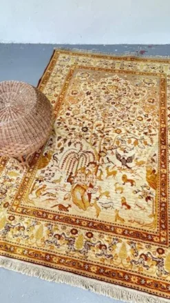 TAPIS Arbre de Vie Vintage