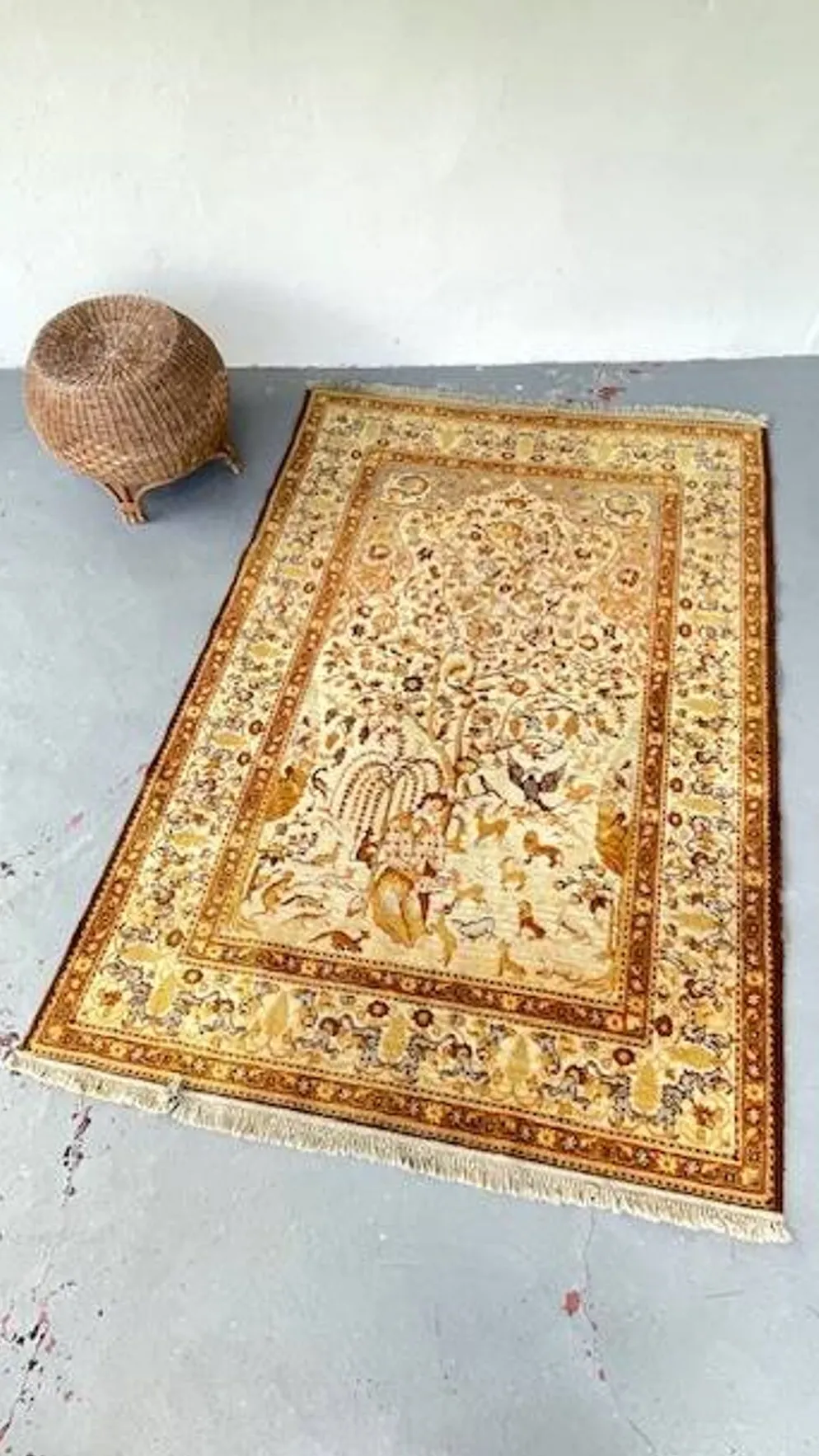 TAPIS Arbre de Vie Vintage