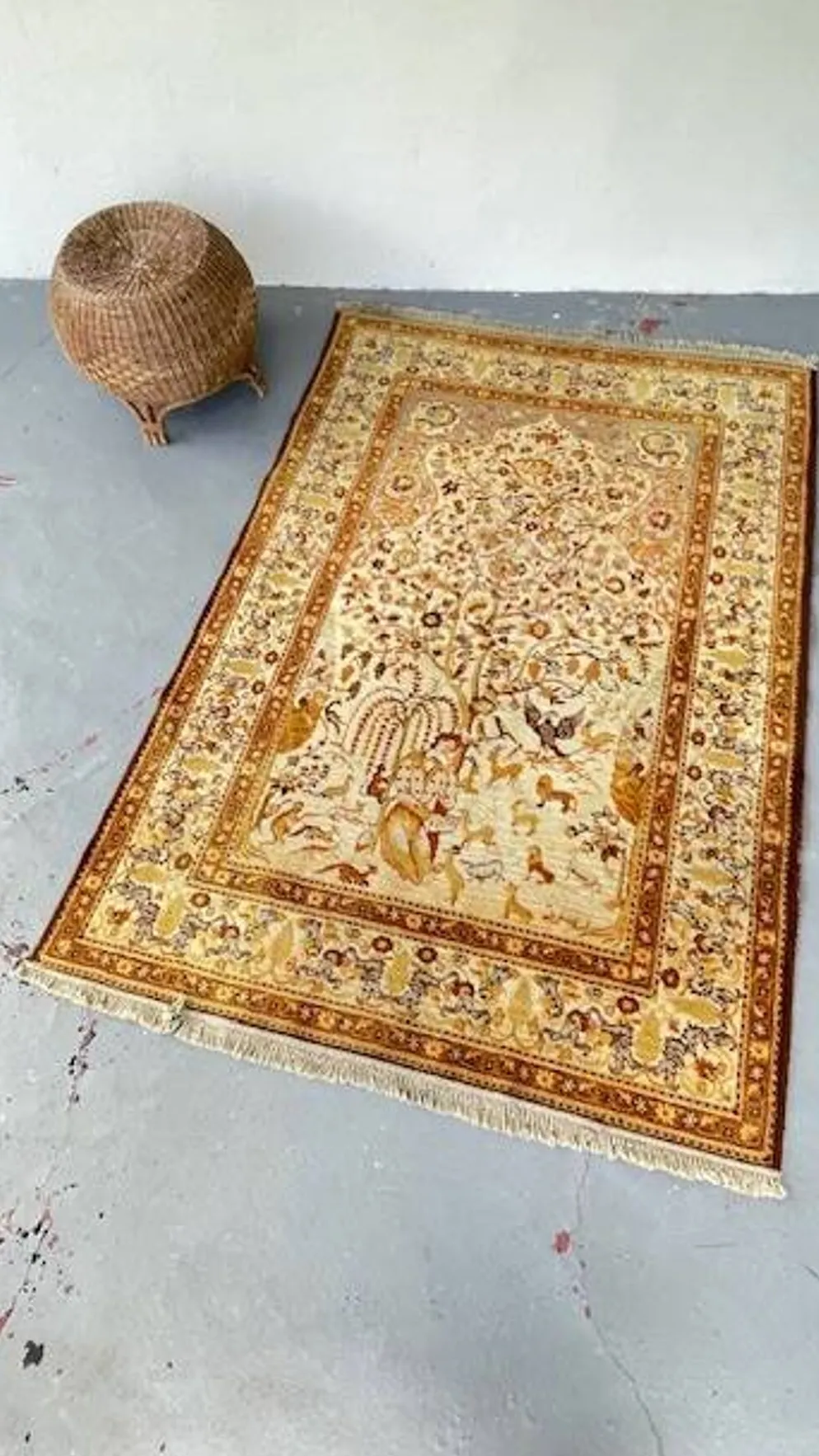 TAPIS Arbre de Vie Vintage