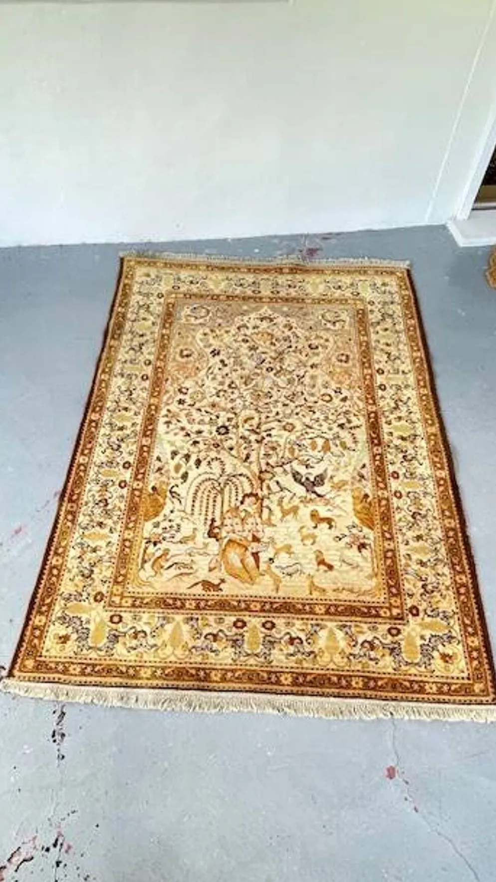 TAPIS Arbre de Vie Vintage