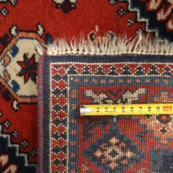 Tapis asiatique ancien en laine, noué fin, fait main 72 x 33 In