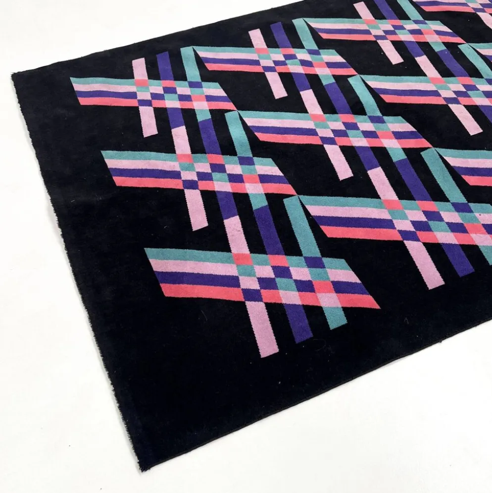 Tapis aux formes géométriques par Missoni, 1980