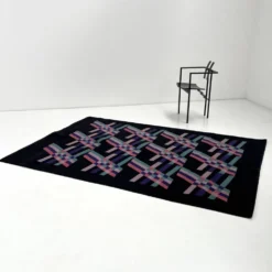 Tapis aux formes géométriques par Missoni, 1980