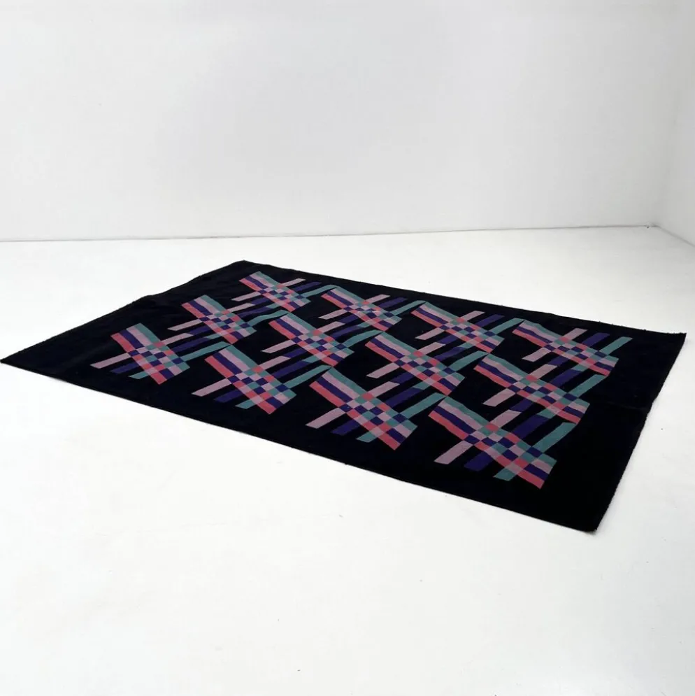 Tapis aux formes géométriques par Missoni, 1980