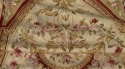 Tapis aux points noués de style Aubusson – 2.45 x 090 Mètres -
